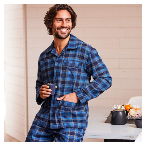 Kockované flanelové pyžamo Blancheporte