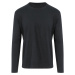 Ecologie Erawan Organic Long Sleeve Tee Pánske tričko s dlhým rukávom EA021 Jet Black