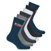 Levis  REGULAR CUT SPORT LOGO X6  Športové ponožky Viacfarebná