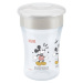 NUK Magic Cup hrnček s viečkom Mickey Mouse