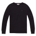 Tommy Jeans Sveter - TJM ORIGINAL V NECK SWEATER čierny