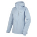 HUSKY Nicker L light blue women's hardshell jacket