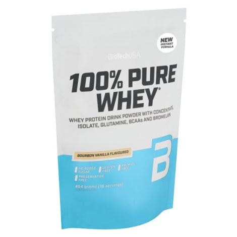 BioTechUSA 100% PURE WHEY vanilka 454 g