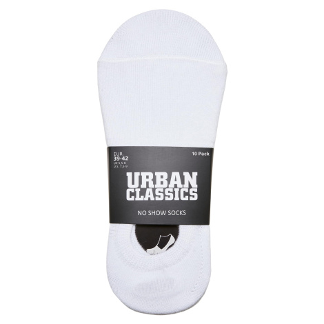 No Show Socks 10-Pack white Urban Classics