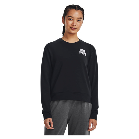 Mikina Under Armour Rival Terry Graphic Crew Black