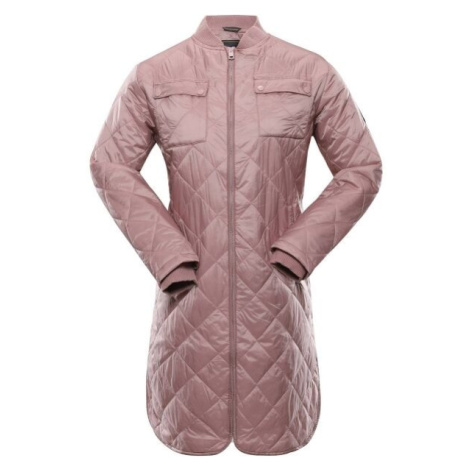NAX LOZERA Dámsky kabát, ružová, veľkosť