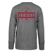 Detroit Red Wings pánske tričko s dlhým rukávom Line Up MVP ´47 CLUB Long Sleeve Tee grey