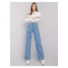 Dámske široké džínsy SP-303 - Fprice jeans-sv.modrá