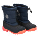 Detské vysoké zimné topánky COLOR KIDS Boots melange WP total eclips