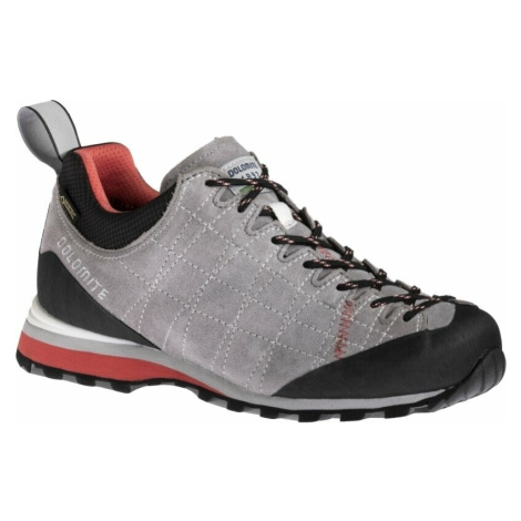 Dolomite W's Diagonal GTX Pewter Grey/Coral Red Dámske outdoorové topánky