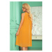 šifonové šaty v barvě se zavazováním model 15822729 - numoco Možnost: XL