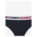 Tmavomodrý dámsky spodný diel plaviek Tommy Hilfiger Underwear