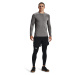 Tričko Under Armour Cg Armour Fitted Crew Charcoal Light Heather