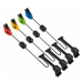 Fox Fishing MK3 Swinger 4 Rod Set Červená-Modrá-Oranžová-Zelená Signalizátor záberu