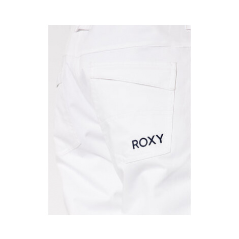 Roxy Snowboardové nohavice Backyard ERJTP03167 Biela Tailored Fit