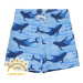 Chlapčenské plavky COLOR KIDS Swim Shorts - AOP-7553-Azure Blue