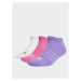 Adidas Ponožky Krátke Unisex Cushioned Low-Cut Socks 3 Pairs IC1335 Ružová