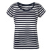 Neutral Dámske tričko NE81003 White - Navy -Striped