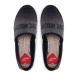 LOVE MOSCHINO Espadrilky JA10343G1GIGC000 Čierna