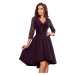 Numoco lace neckline dress