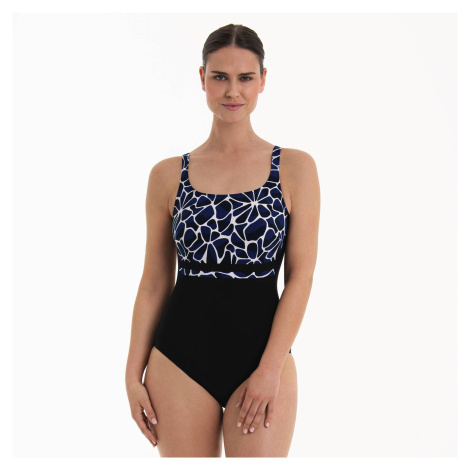 Style Melilla Care Jednodielne plavky 6221 schwarz/pool blue - Anita Care