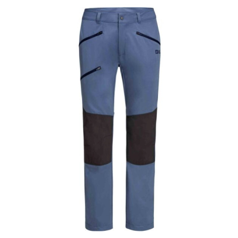 Jack Wolfskin HIKING ALPINE PANTS M Pánske outdoorové nohavice, modrá, veľkosť