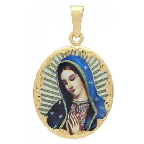 Panna Mária Guadalupská malý medailón