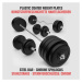 Physionics 91848 PHYSIONIC Vzpěračský set se závažím, hvězdicové zámky 125 kg