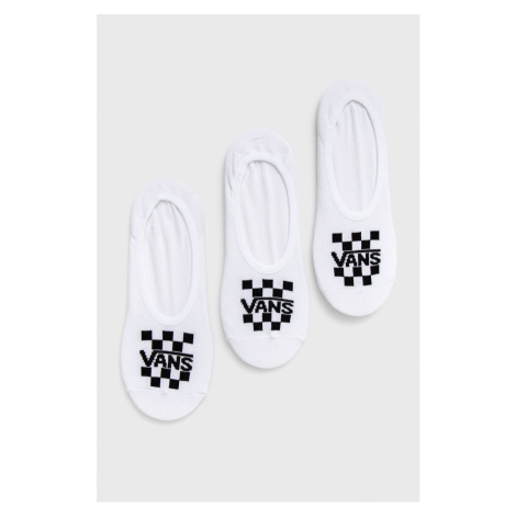 Ponožky Vans VN0A7S9AWHT1-WHITE, pánske, biela farba