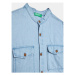 United Colors Of Benetton džínsová košeľa 5DHJGQ012 Modrá Regular Fit