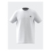 Adidas Tričko Essentials Small Logo Cotton T-Shirt IB4093 Biela Regular Fit