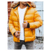 Yellow Men's Quilted Dstreet Winter Jacket