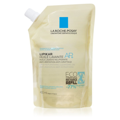 La Roche-Posay Lipikar Huile AP+ zvláčňujúci relipidačný umývací olej proti podráždeniu náhradná