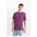 DEFACTO Regular Fit Crew Neck Short Sleeve Heavy Fabric T-Shirt