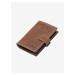 Svetlo hnedá pánska kožená peňaženka Ombre Clothing