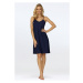 DKaren Woman's Slip Amina Navy Blue