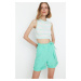 Trendyol Mint Tall Tie Detailed Shorts & Bermuda