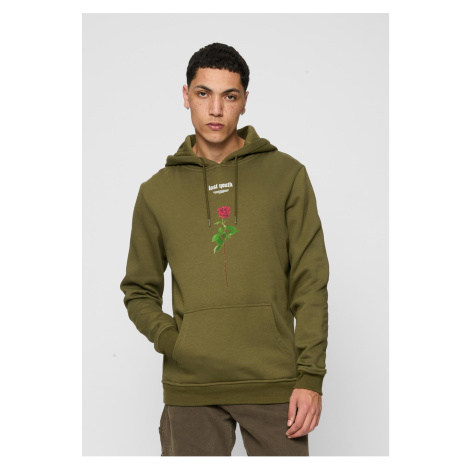 Lost Youth Rose Hoody Olive mister tee