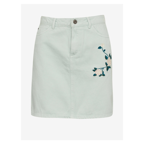 Light green women's skirt CAMAIEU - Women's