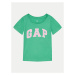 Gap Tričko 862123 Zelená Regular Fit