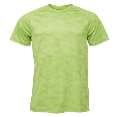 Arcore TISAM Pánske bežecké tričko, zelená, veľkosť