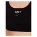 DKNY Sport Podprsenkový top DP2T9192 Čierna