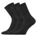 Boma Zdrav Unisex zdravotné ponožky - 3 páry BM000000627700101267 čierna