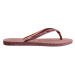 Žabky Havaianas SLIM SPARKLE II dámske, ružová farba, na plochom podpätku, 4146937.6459