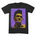 Morrissey tričko Purple & Yellow Čierna