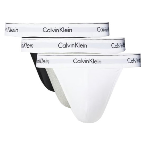 Calvin Klein 3 PACK - pánske tangá NB3226A-MP1 L