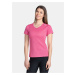 Ružové dámske športové tričko Kilpi DIMA