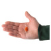 Rotačný blyskáč na lov dravcov Weta + č. 2 oranžový s čiernymi bodkami