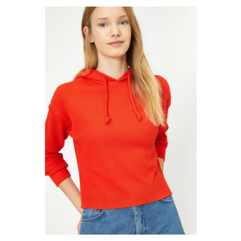 Koton Women's Red Sweatshirt