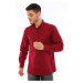 G721 DEWBERRY MEN'S SHIRT-BURGUNDY